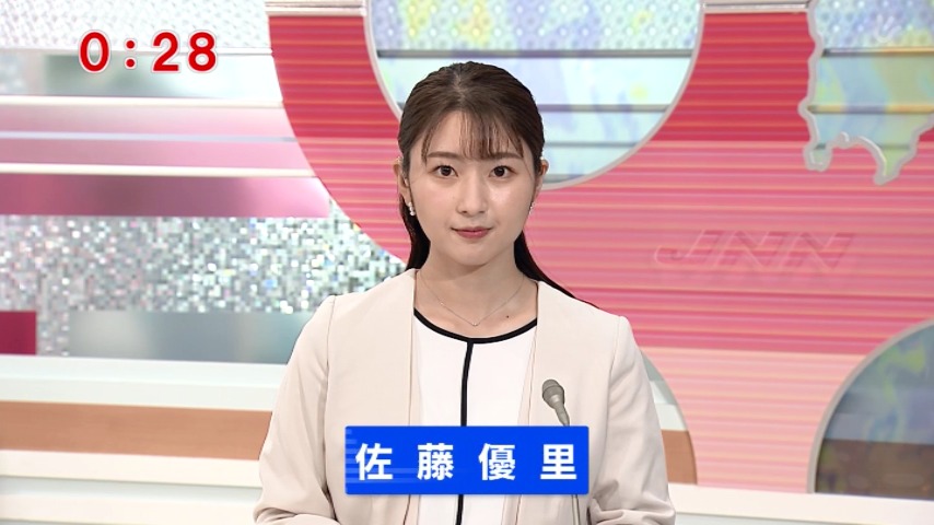 佐藤 優里です 佐藤 優里 さとう ゆうり アナウンサー あしたに もっとハッピーを チューリップテレビ